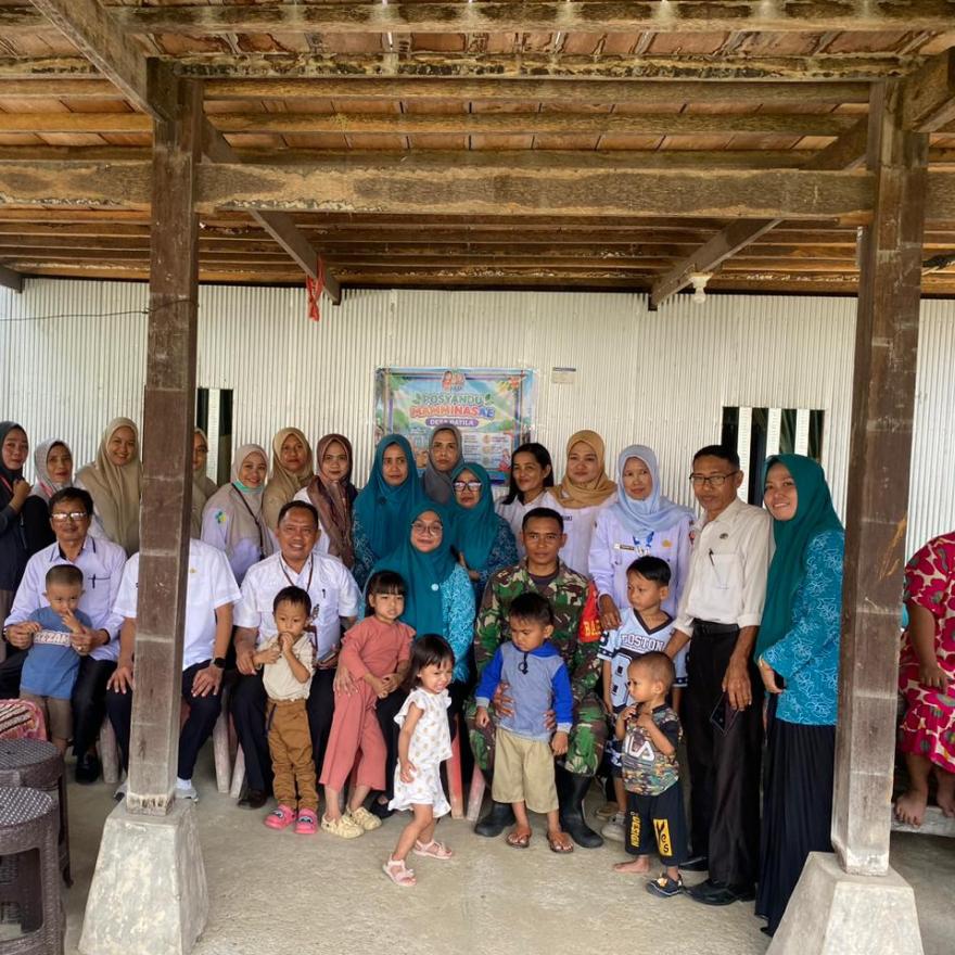 Posyandu Serentak memperingati Hari Posyandu Nasional